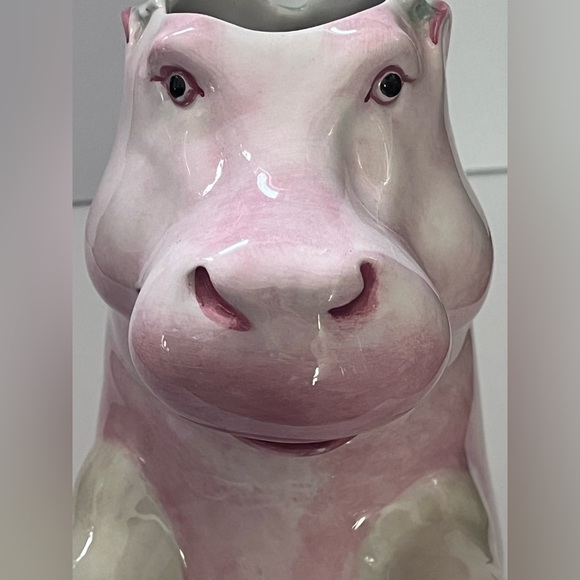 Vintage ceramic pitcher by Andrea West for Presentense. - Picture 9 of 11